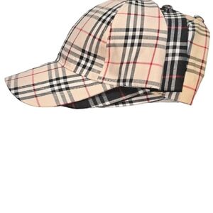 Adjustable hat summer dark beige